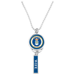 U.S. Air Force Seal Car Charm for Wife