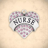 Occupations- Crystal Nurse Heart Charm