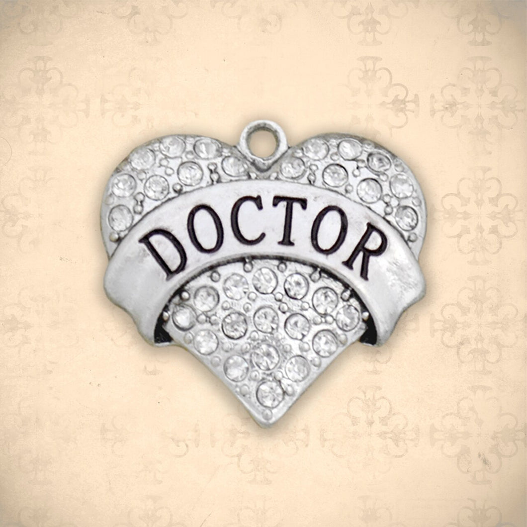 Occupations- Crystal Doctor Heart Charm