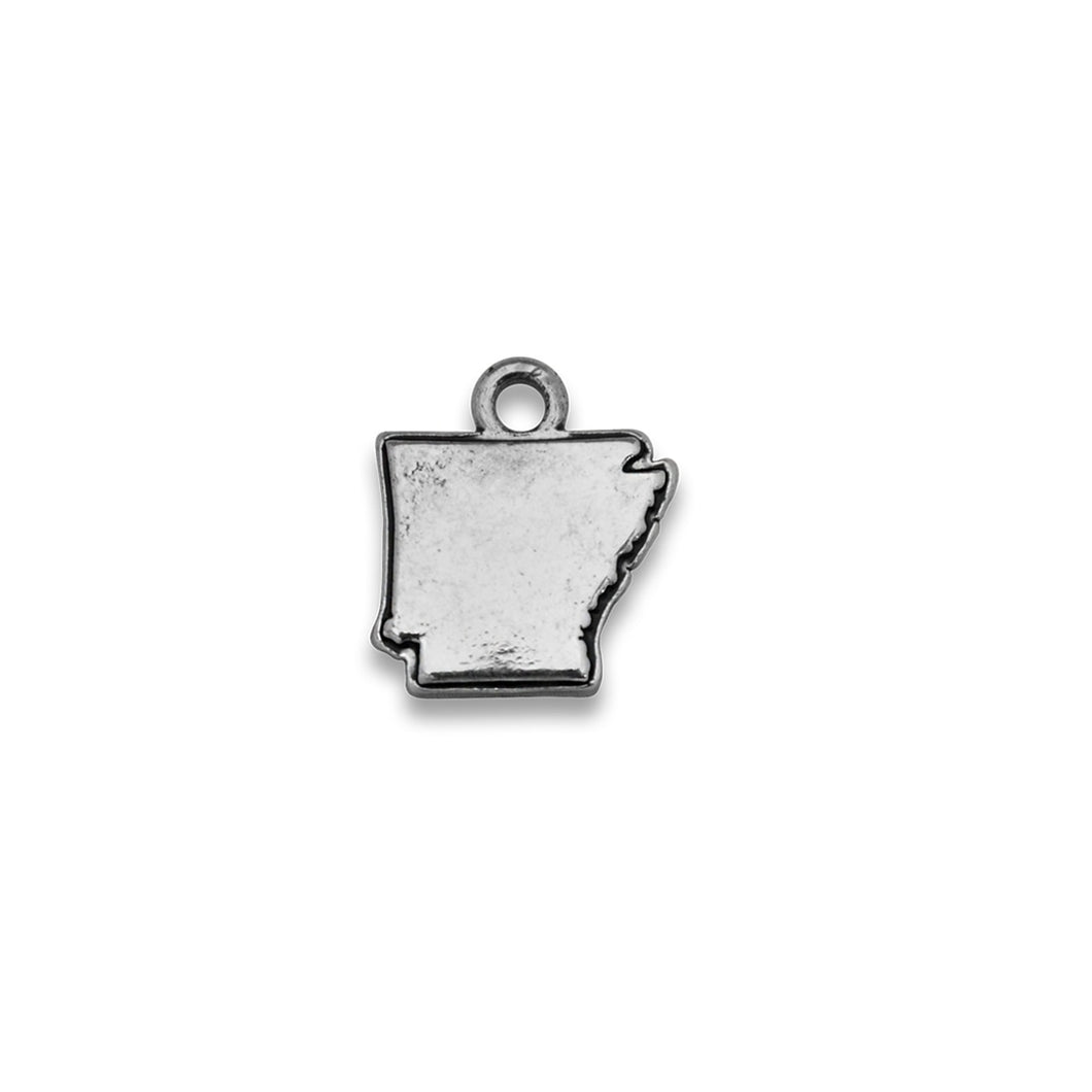 Accent States Arkansas Map Charm