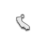 Accent States California Map Charm