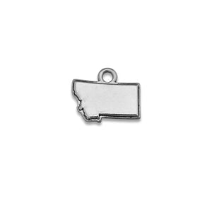 Accent States Montana Map Charm