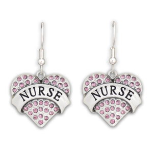 Nurse Heart Earrings
