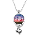 Texas State Pride ''Car Charm- Forever Rearview Mirror Charm'' Necklace