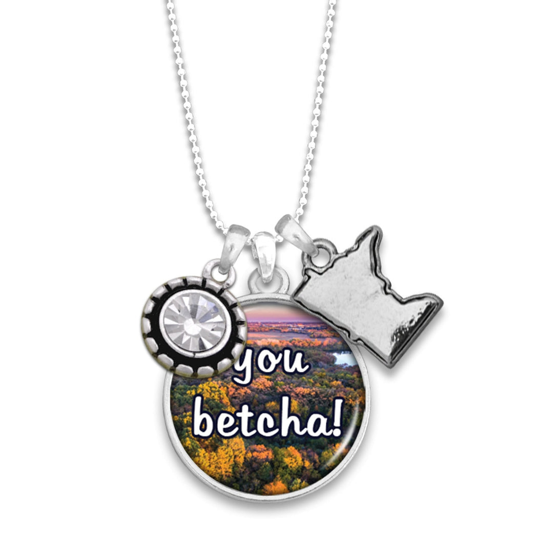 Minnesota State Pride ''You Betcha!'' Necklace