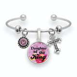 Daughter Of The King Cuff Bangle Bracelet