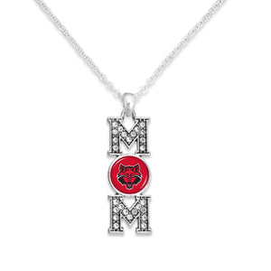 Arkansas State Red Wolves MOM Necklace