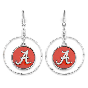 Alabama Crimson Tide Campus Chic Earrings