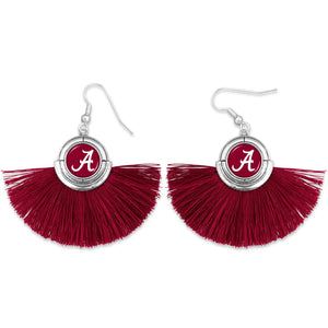 Alabama Crimson Tide Tassel Earrings