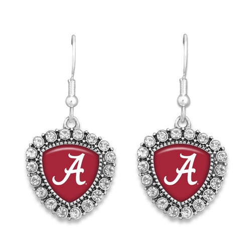 Alabama Crimson Tide Brooke Crystal Earrings