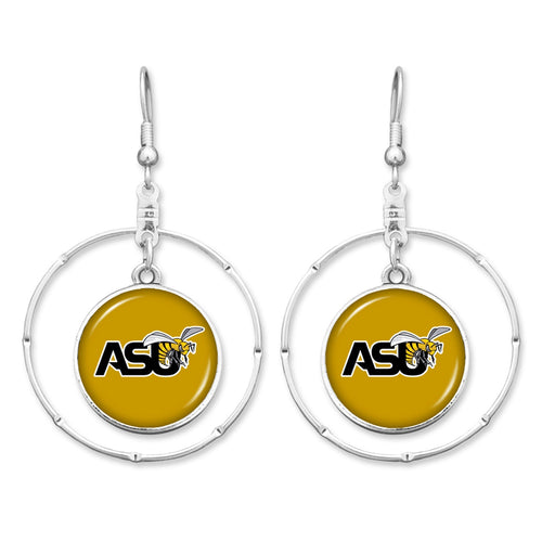 Alabama State Hornets Campus Chic Earrings
