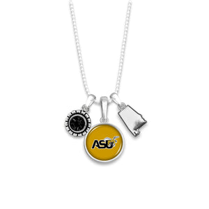 Alabama State Hornets Home Sweet School Necklace