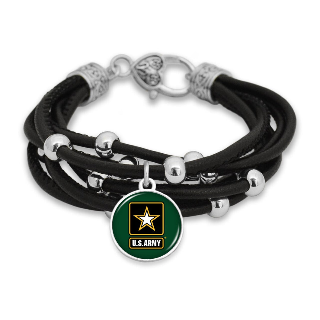 U.S. Army Lindy Leather Bracelet