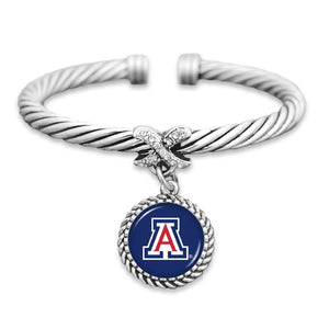 Arizona Wildcats Bangle Cuff Bracelet