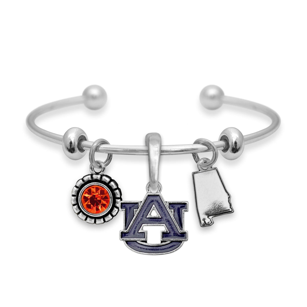Auburn Tigers Home Sweet School Bracelet