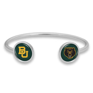 Baylor Bears Duo Dome Cuff Bracelet