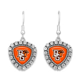 Bowling Green State Falcons Brooke Crystal Earrings