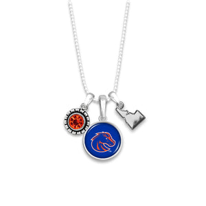 Boise State Broncos Home Sweet School Necklace