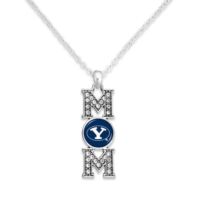 BYU Cougars MOM Necklace