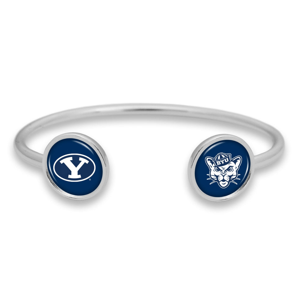 BYU Cougars Duo Dome Cuff Bracelet