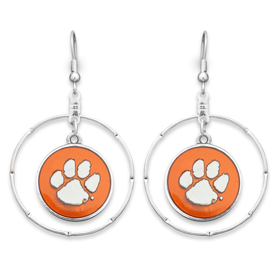 Clemson Tigers Campus Chic Earrings