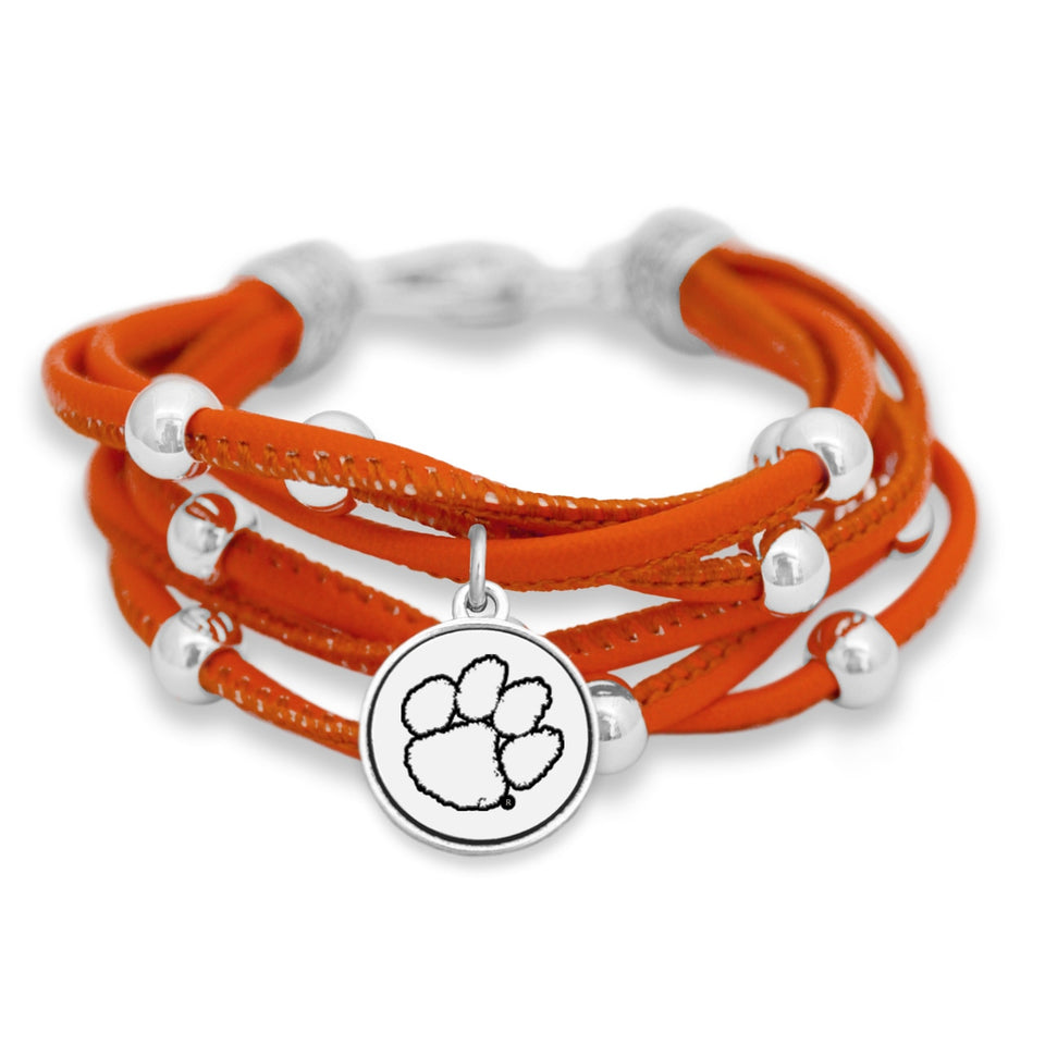 Clemson Tigers Lindy Bracelet