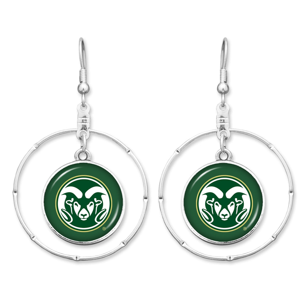 Colorado State Rams Campus Chic Earrings