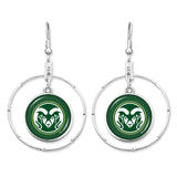 Colorado State Rams Campus Chic Earrings