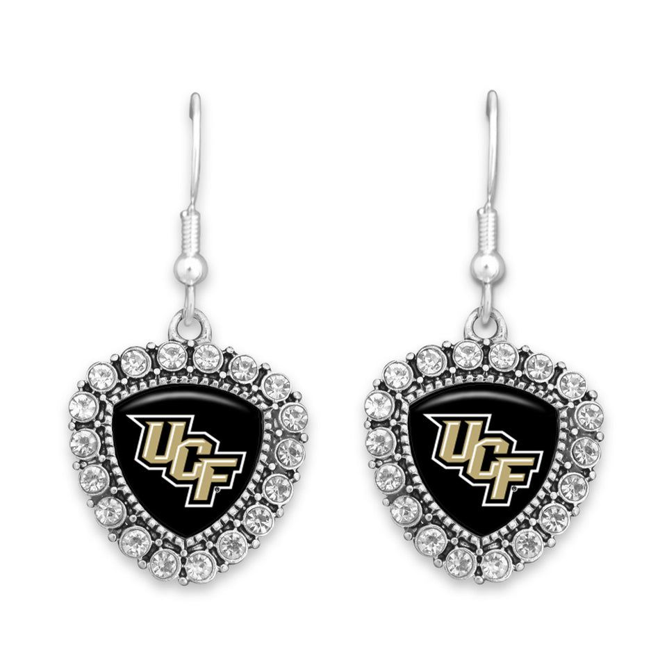 Central Florida Knights Brooke Crystal Earrings