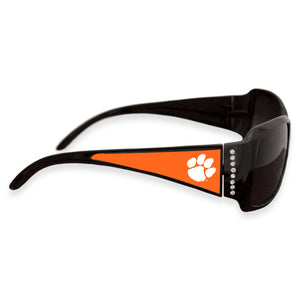 Clemson Tigers Fashion Brunch College Sunglasses - Black