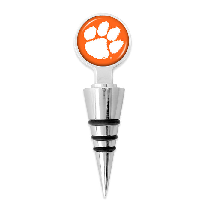 Clemson Tigers Metal Made Wine Stopper