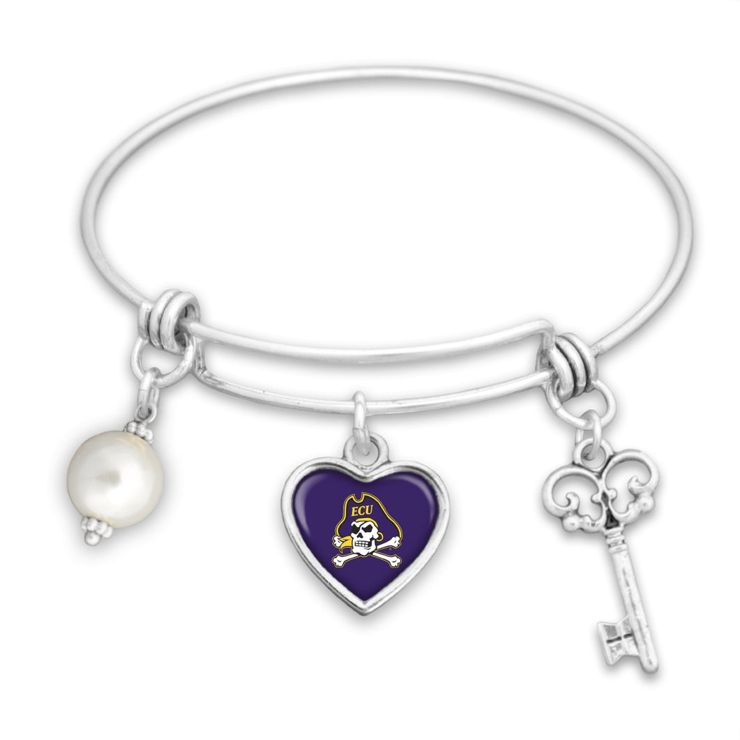 East Carolina Pirates Pearl Bracelet
