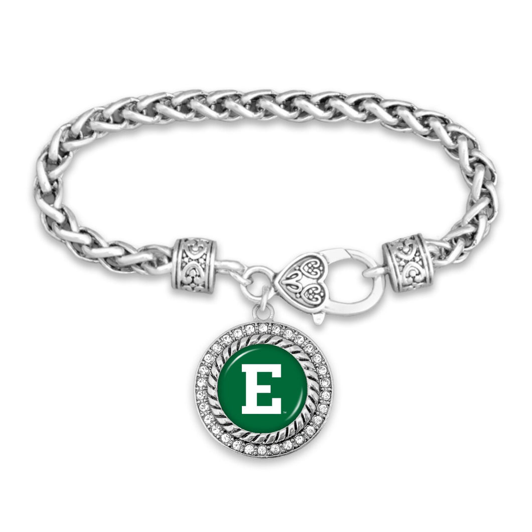 Eastern Michigan Eagles Clasp Bracelet- Allie