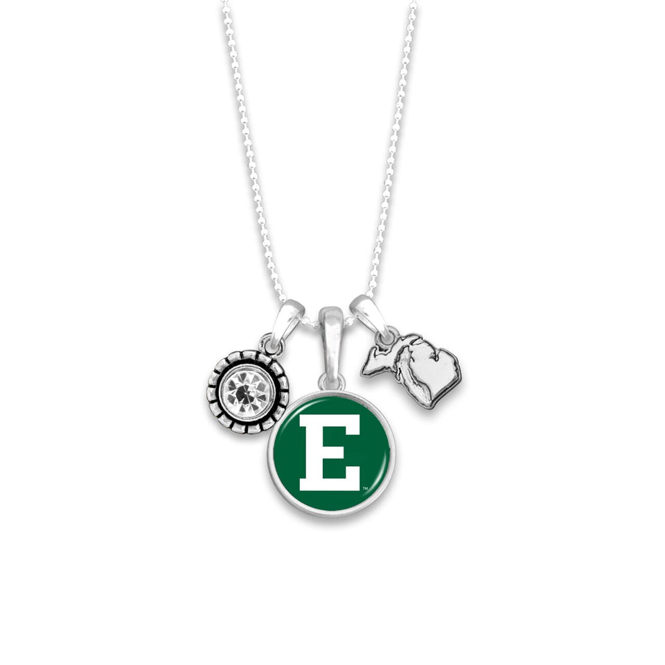 Eastern Michigan Eagles Home Sweet School Necklace