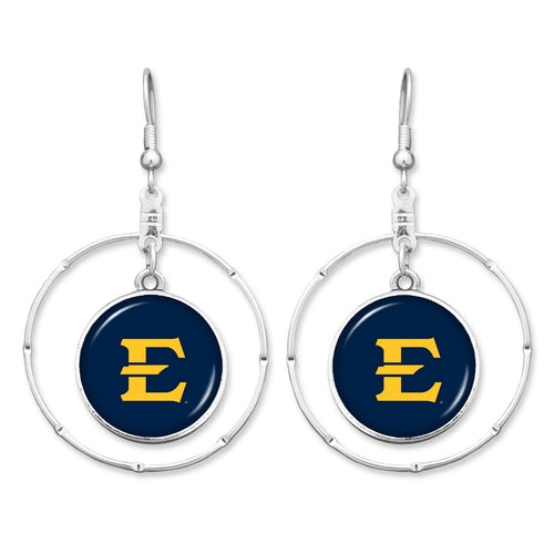 East Tennessee State Buccaneers Campus Chic Earrings