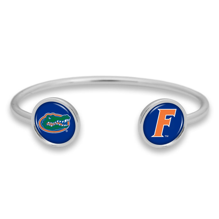 Florida Gators Duo Dome Cuff Bracelet