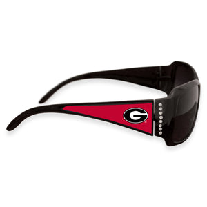Georgia Bulldogs Fashion Brunch College Sunglasses - Black