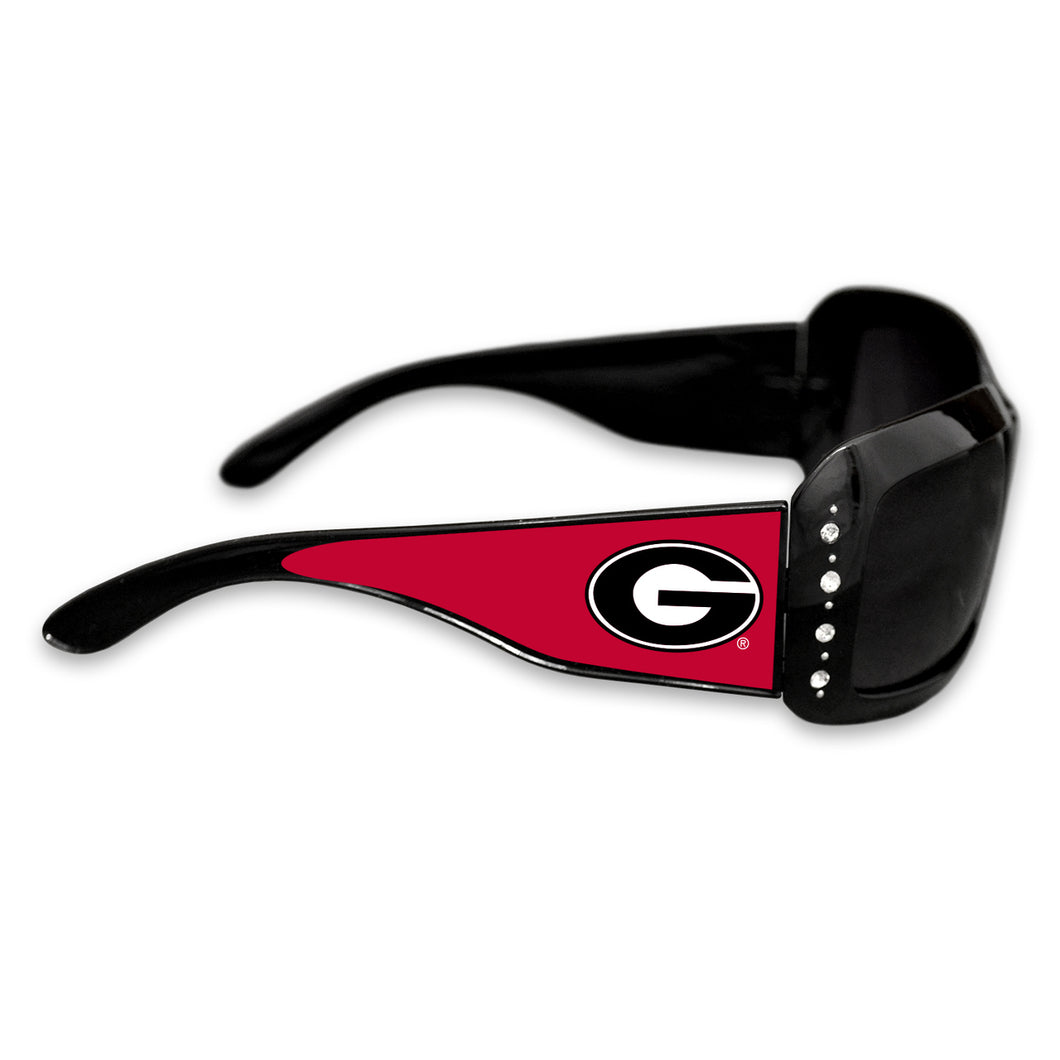 Georgia Bulldogs Fashion It Girl College Sunglasses - Black