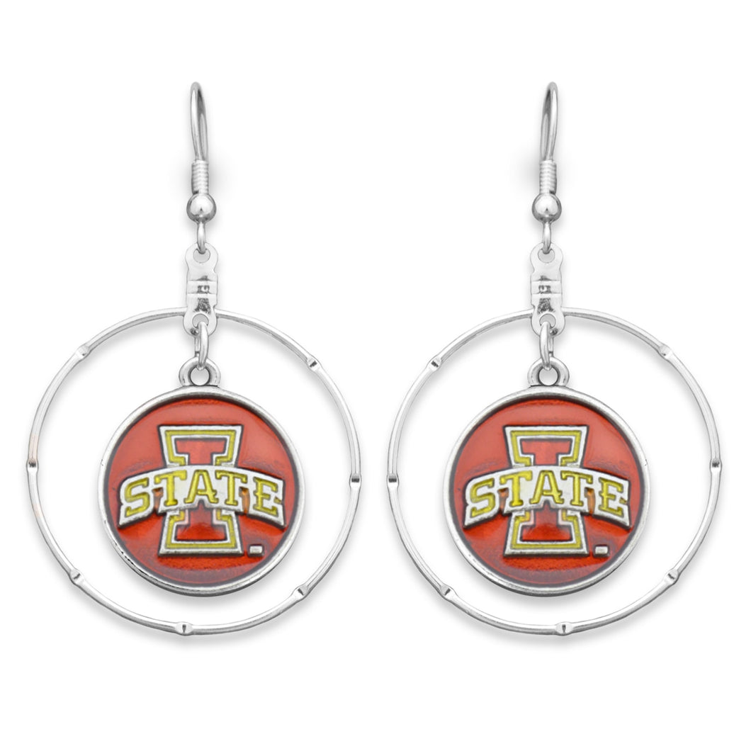 Iowa State Cyclones Campus Chic Earrings
