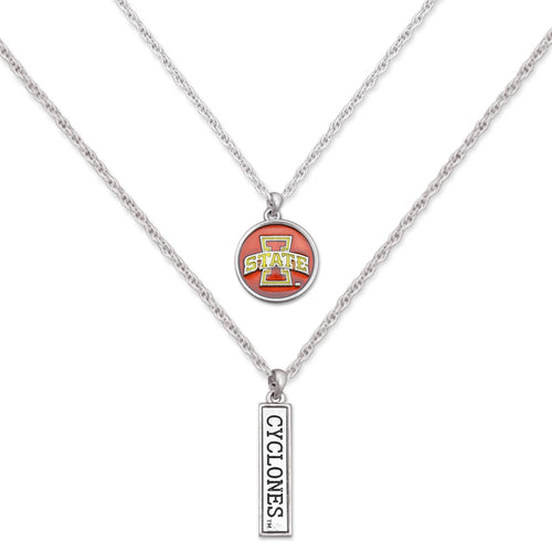 Iowa State Cyclones Double Down Necklace