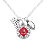 Jacksonville State Gamecocks Football, Love and Logo Necklace