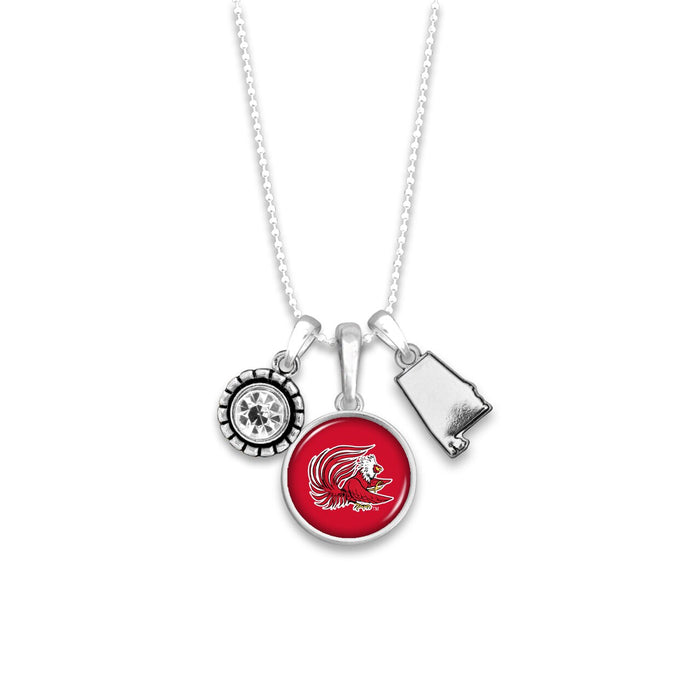 Jacksonville State Gamecocks Home Sweet School Necklace