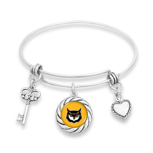 Kennesaw State Owls Twisted Rope Bracelet