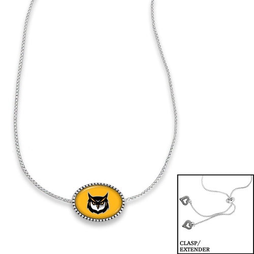 Kennesaw State Owls Adjustable Slider Bead Necklace