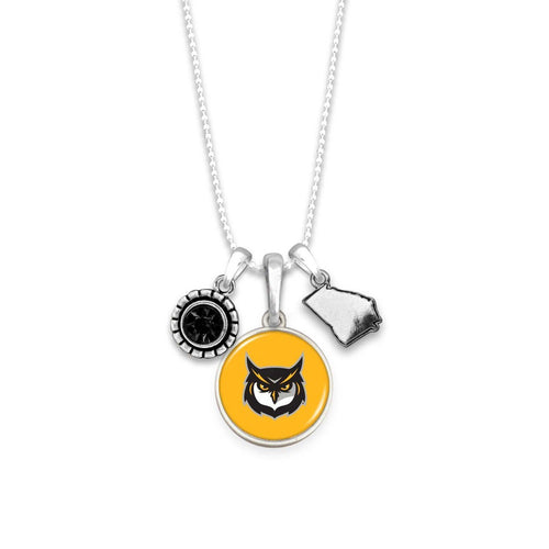 Kennesaw State Owls Home Sweet School Necklace