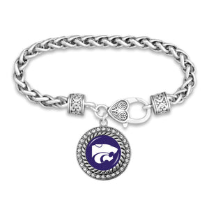 Kansas State Wildcats Bracelet- Allie