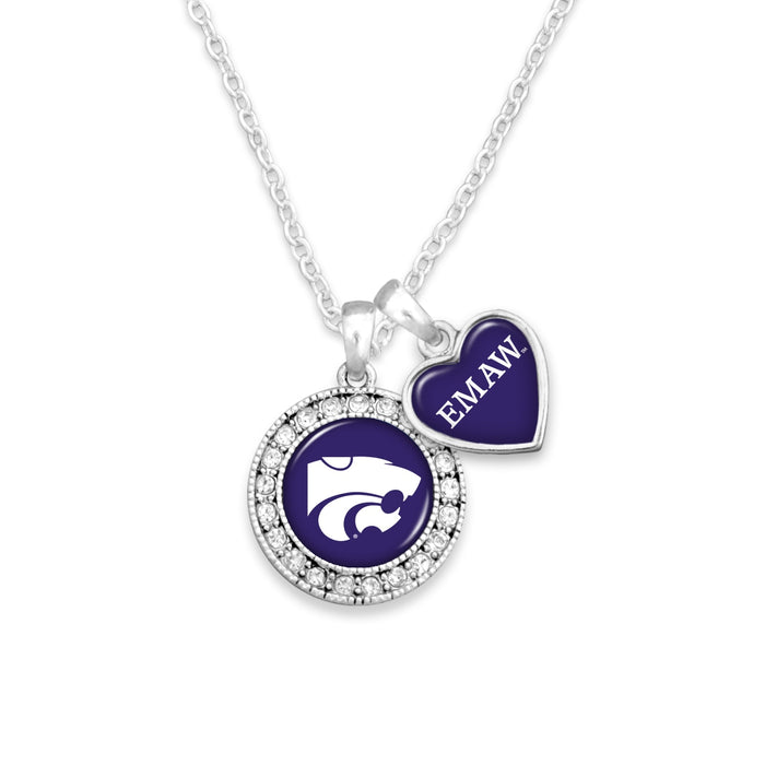 Kansas State Wildcats Spirit Slogan Necklace