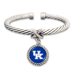 Kentucky Wildcats Bangle Cuff Bracelet