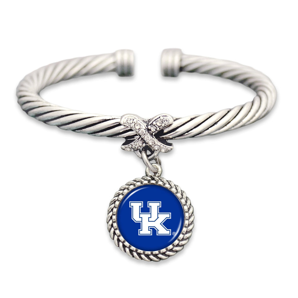 Kentucky Wildcats Bangle Cuff Bracelet