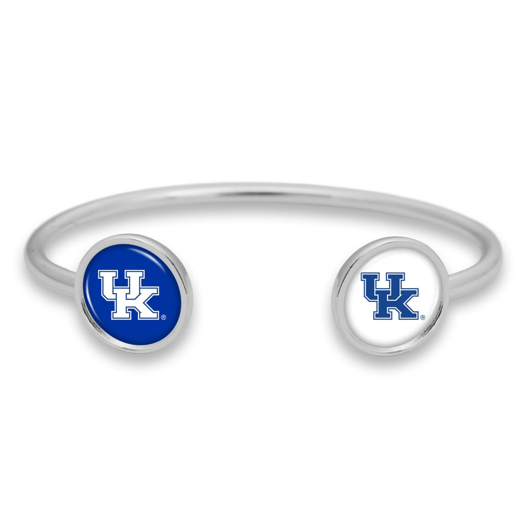 Kentucky Wildcats Duo Dome Cuff Bracelet